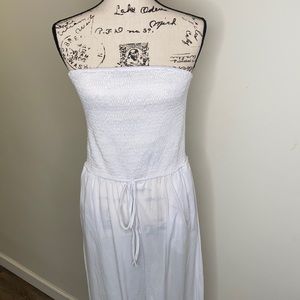 White two piece loose flowy set. Never worn